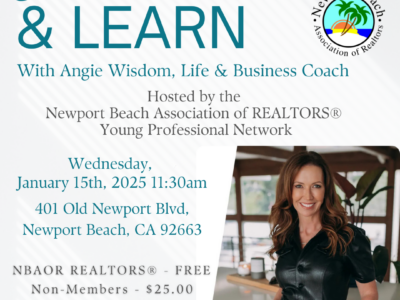 Lunch & Learn with Life and Business Coach, Angie Wisdom