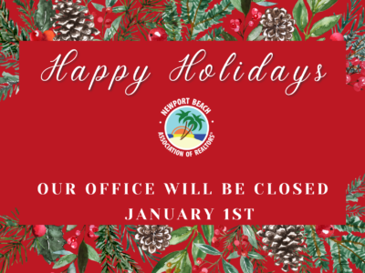 Office Closed January 1st