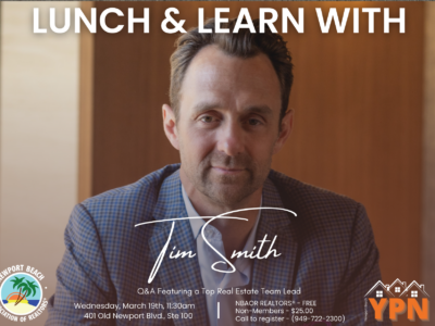 Lunch & Learn with Tim Smith